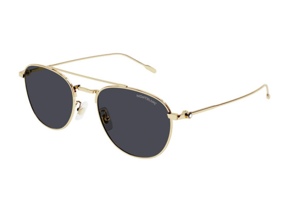 Montblanc MB0211S 005 Gold/Grey
