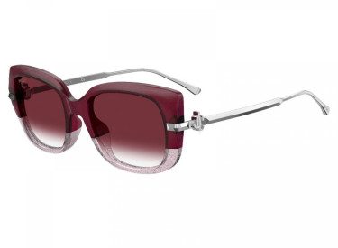 Jimmy Choo ORLA/G/S 00T5 3X Burgundy/Pink Gradient