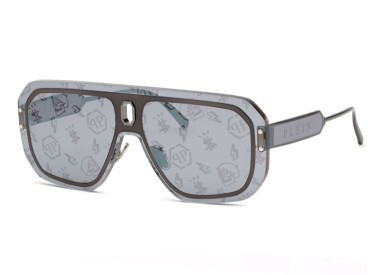 Philipp Plein SPP050 568L Glossy Bakelite/Mirror Silver