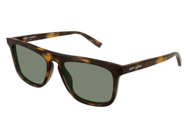Saint Laurent SL586 002 Havana/Green
