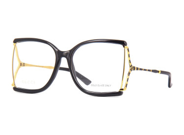 Gucci GG0592O 001 Black/Gold 60mm