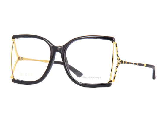 Gucci GG0592O 001 Black/Gold 60mm