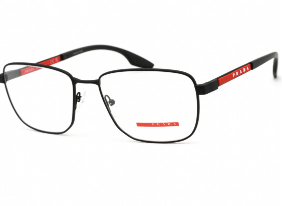 Prada Sport PS50OV DG01O1 Black Rubber 57mm
