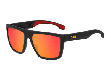 Hugo Boss BOSS 1451/S 0PGC UZ Matte Black/Orange/Orange Mirror