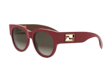 Fendi FE40147I BAGUETTE 66F Red/Brown Gradient