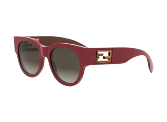 Fendi FE40147I BAGUETTE 66F Red/Brown Gradient