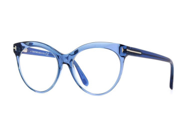 Tom Ford FT5827-B 090 Shiny Transparent Blue 55mm