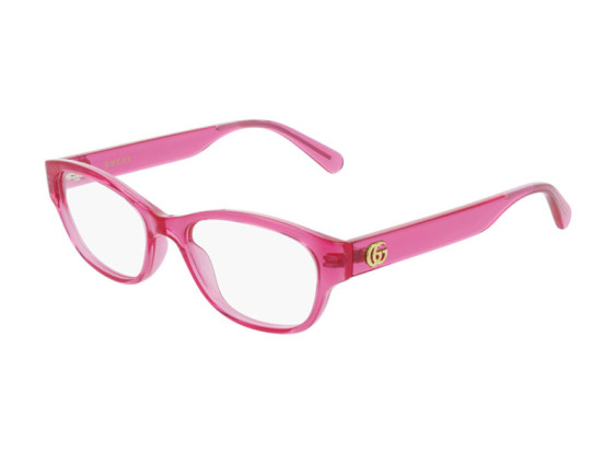Gucci GG0717O 008 Shiny Transparent Pink 51mm