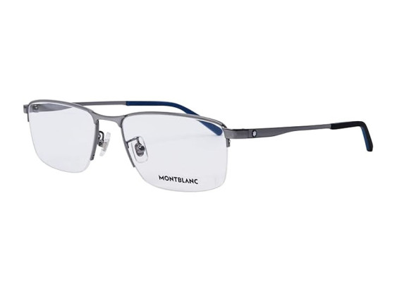 Montblanc MB0107O 002 Ruthenium 56mm