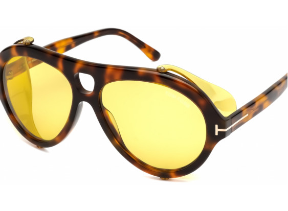 Tom Ford FT0882 53E Blonde Havana/Translucent Yellow/Amber