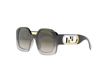 Fendi FE40048U 50F Gradient Grey/Gradient Brown