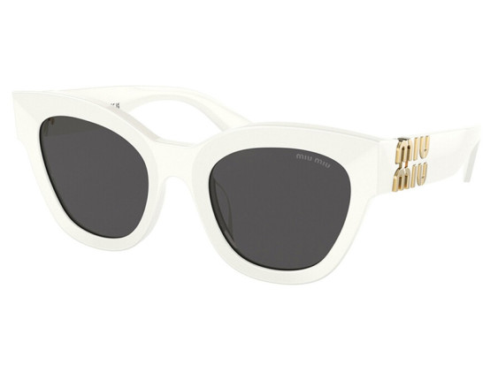Miu Miu MU01YS 1425S0 White/Dark Grey