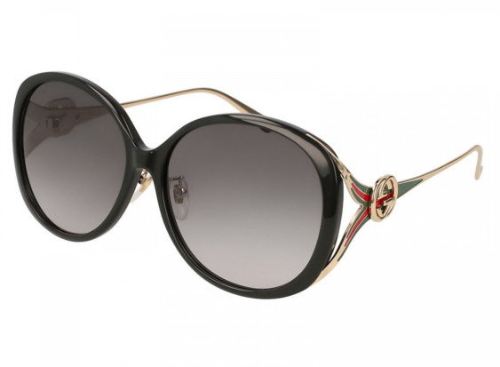 Gucci GG0226SK 001 Black/Grey