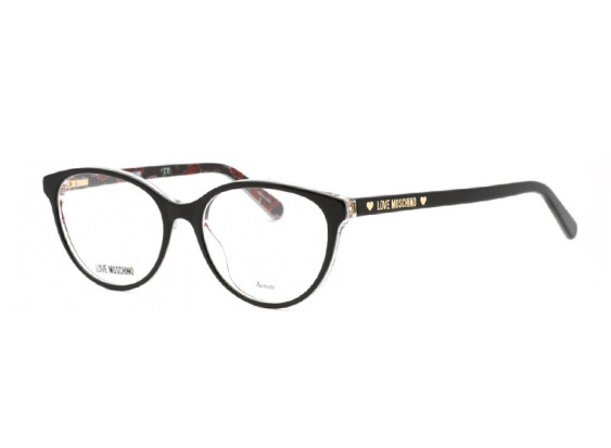 Moschino Love MOL525 0807 00 Black/Transparent 52mm