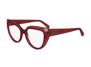 Salvatore Ferragamo SF2984 613 Transparent Red 53mm
