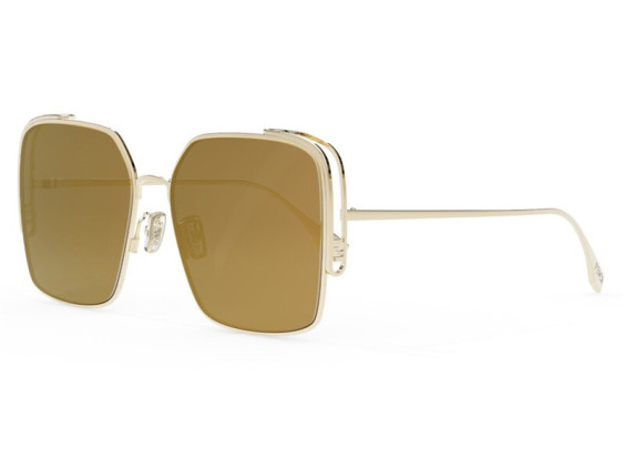 Fendi FE40038U 10Y Gold/Rose Mirror