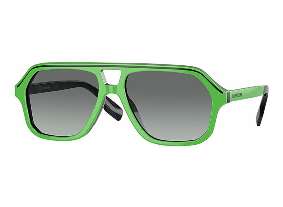Burberry JB4340 392411 Green/Black/Smoke