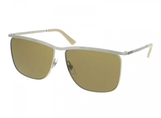 Gucci GG0821S 002 Silver/Brown