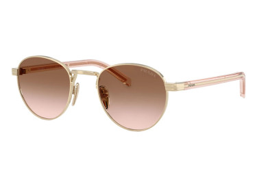 Prada PRB52S ZVN0A6 Pale Gold/Brown Gradient