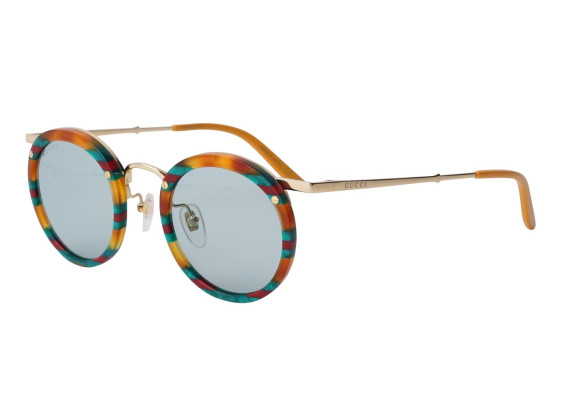 Gucci GG0674S 004 Havana/Blue