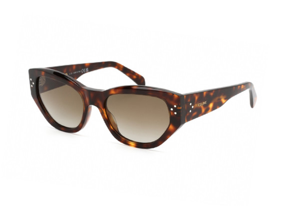Celine CL40219I 52H Dark Havana/Brown Polarized