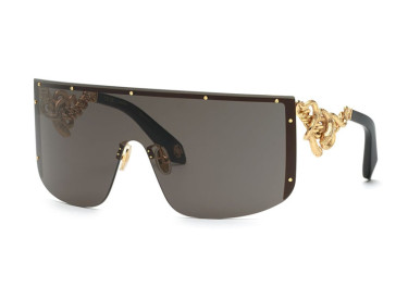 Roberto Cavalli SRC015M 0300 Rose Gold/Brown Grey