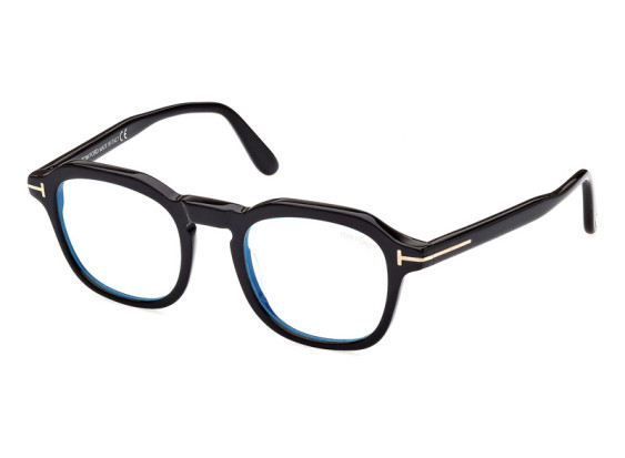 Tom Ford FT5836-B 001 Shiny Black 49mm