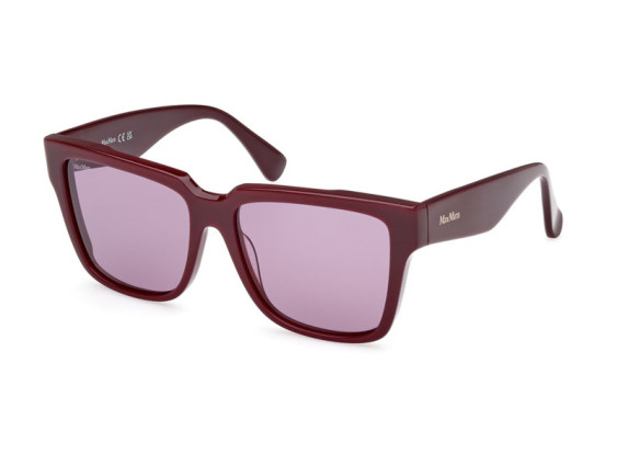 Max Mara MM0078 69Y Shiny Bordeaux/Violet