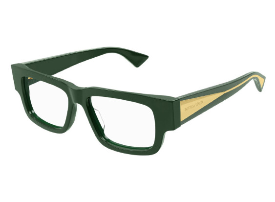 Bottega Veneta BV1280O 003 Green 51mm