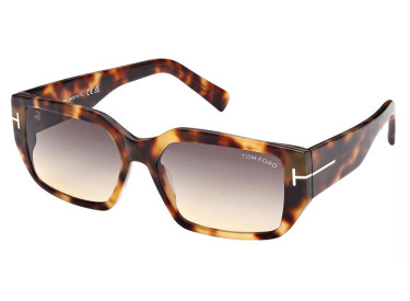 Tom Ford FT0989 55B Colored Havana/Gradient Smoke