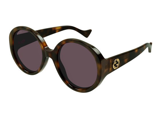 Gucci GG1256S 003 Medium Havana/Violet
