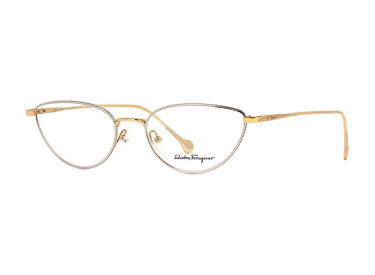 Salvatore Ferragamo SF2188 050 Palladium/Gold 55mm