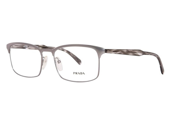 Prada PR54WV 7CQ1O1 Matte Gunmetal Grey 54mm