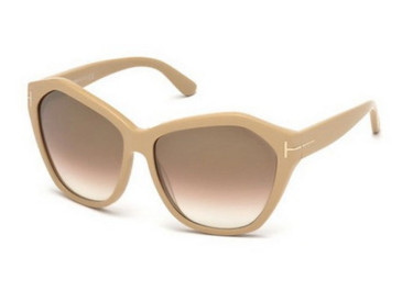 Tom Ford FT0317 72L Pink Nude/Brown Gradient Mirror