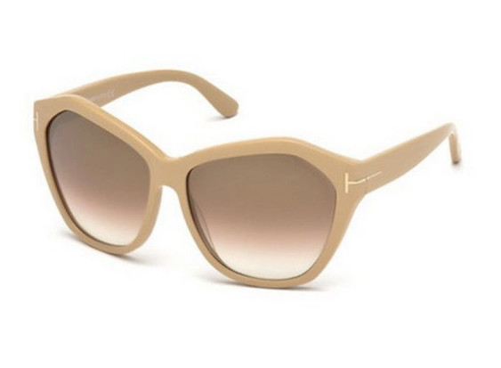 Tom Ford FT0317 72L Pink Nude/Brown Gradient Mirror