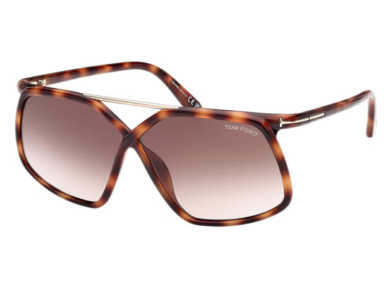 Tom Ford FT1038 52F Dark Havana/Brown Gradient