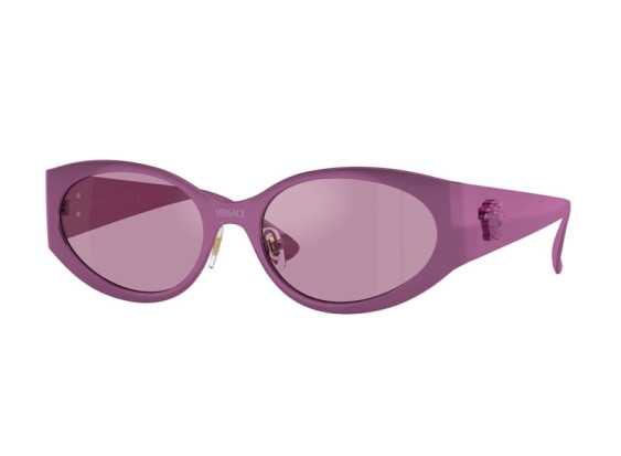 Versace VE2263 1503AK Metallic Fuxia/Dark Violet Silver Mirror