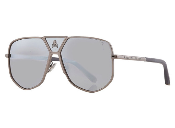 Philipp Plein SPP009V 584X Shiny Gunmetal/Sandblasted