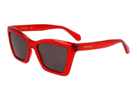 Salvatore Ferragamo SF2039SE 616 Transparent Red/Grey