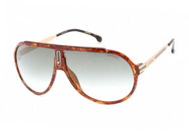 Carrera ENDURANCE65/N 0086 D6 Havana/Green Gradient Gold Mirror