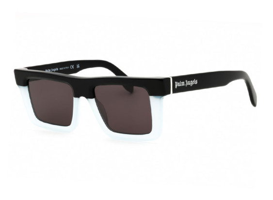 Palm Angels PERI109 NAPA 4007 Black Light Blue/Dark Grey