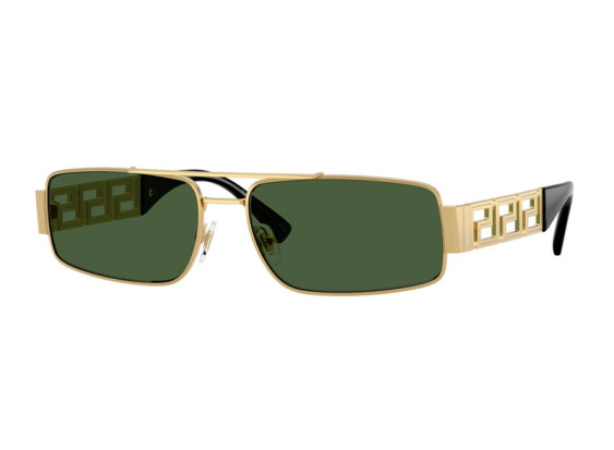 Versace VE2257 100271 Shiny Gold/Dark Green