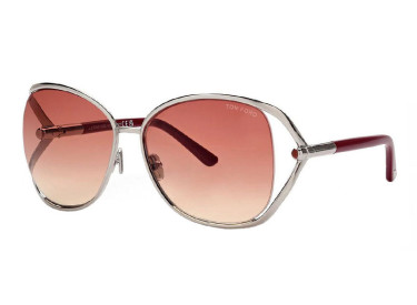 Tom Ford FT1091 16T Shiny Palladium/Bordeaux Gradient