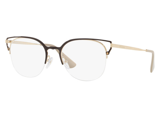 Prada PR64UV 98R1O1 Brown/Gold 51mm