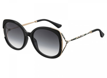 Jimmy Choo LILA/S 807 Shiny Black/Grey Gradient