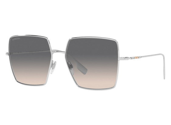 Burberry BE3133 1005G9 Silver/Light Brown Gradient Grey