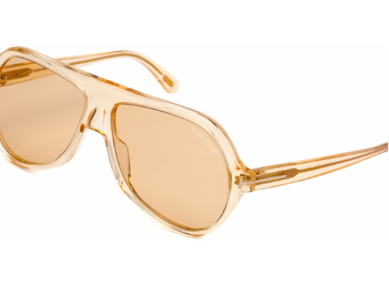 Tom Ford FT0732 45E Shiny Light Brown / Brown