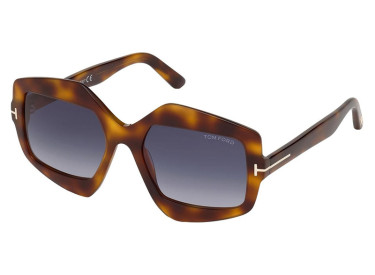 Tom Ford FT0789 53W Blonde Havana/Gradient Blue