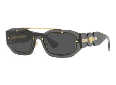 Versace VE2235 100287 Transparent Dark Grey/Dark Grey