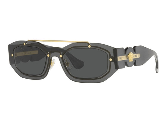 Versace VE2235 100287 Transparent Dark Grey/Dark Grey